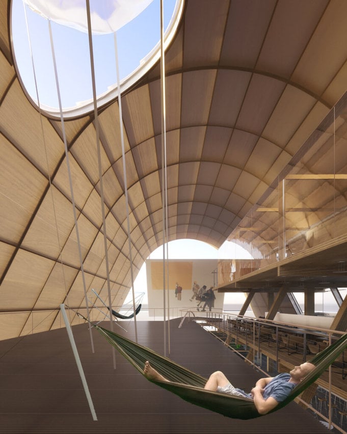 A jangada como metáfora da humanidade -
flutua sobre ondas sonoras.